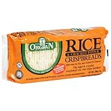 OrgraN Rice & Cracked Pepper Crispbreads, 7-Ounce Packages (Pack of 12)