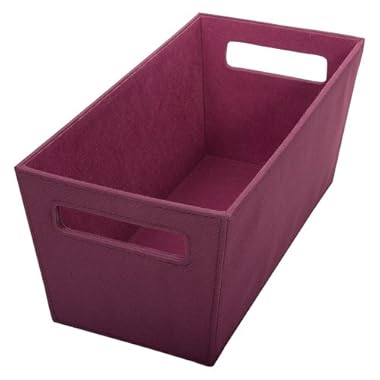 Product Image itso Small Tapered Fabric Bin Wine