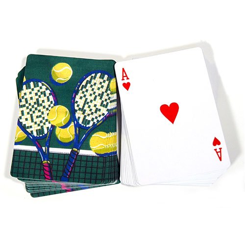 Two Racquets Playing Cards