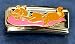 Search : CASA D' ORO SCOOBY DOO ON PINK BLANKET SUPERLINK LICENSED ITALIAN CHARM ALEEGOLD