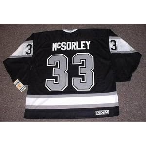Buy MARTY McSORLEY Los Angeles Kings 1993 CCM Vintage Throwback Away NHL Hockey Jersey