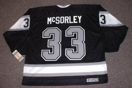 Buy MARTY McSORLEY Los Angeles Kings 1993 CCM Vintage Throwback Away NHL Hockey Jersey