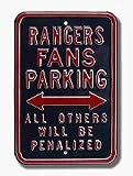 Steel Parking Sign: WOMEN WANT ME, FISH FEAR ME