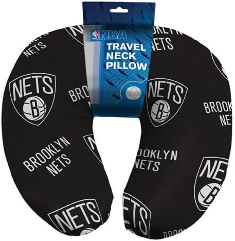 IFS - Brooklyn Nets NBA Beadded Spandex Neck Pillow (12in x 13in x 5in)