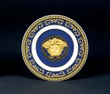 Versace by Rosenthal Medusa Blue 7-Inch Bread & Butter Plate