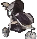 Zooper Trio - 3 wheeled Pushchair. (Platinum)