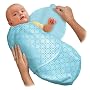 SwaddleMe Adjustable Infant Wrap - Blue Cocoa Dot Print