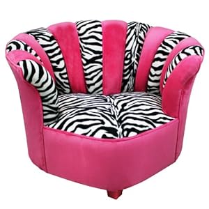 Pink Zebra Chair