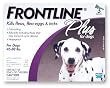 Merial Frontline Plus Flea and Tick Control for 45-to 88-Pound Dogs and Puppies, 3-Pack