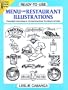 Ready-to-Use Menu and Restaurant Illustrations (Clip Art)