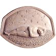 'The Heavens' Cast Stone Garden Plaque, 15.5" x 11.75"
