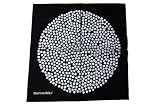 marimekko マリメッコ PUKETTI プケッティ スカーフ 65cm×65cm ブラック