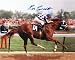 8x10 Photo of Secretariat, the 1973 Triple Crown Winning Horse Autographed/Hand Signed by Jockey Ron