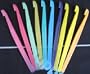 Tupperware Citrus Fruit Veggie Peelers Set of 10 Rainbow