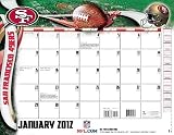 2012 SAN FRANCISCO 49ERS 22X17 DESK CALENDAR