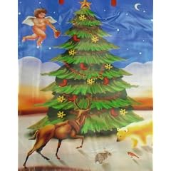RIESIGE XXL Weihnachtst�te - Kunststofft�te - Weihnachtsgeschenkt�te - Stabile Kunststoff Geschenkt�ten 39,5 x 32 x 8