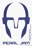 Pearl Jam - Blue Face Sticker with Clear Background - Sticker / Decal