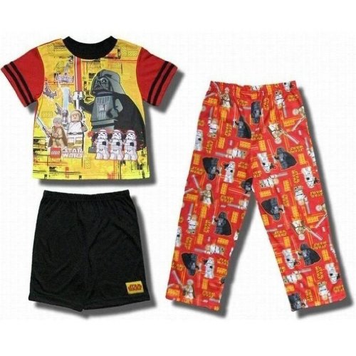  Lego Star Wars "Ready for Battle" 3 piece pajamas for boys