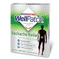 WellPatch Pain Relieving Pads, Backache, XL, 4-Count Boxes (Pack of 6)