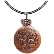 Copper Tree of Life Pendant Necklace