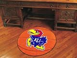 University of Kansas Jayhawks Basketball Floor Rug Mat