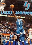 Larry Johnson Poster~ Charlotte Hornets~ NBA~ Rare Poster!!