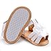 ESTAMICO Baby Girls' Flower Sandals Infant Summer Shoes First Walkers 12-18 Months