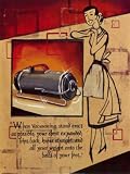 When Vacuuming - Rob Croxford Art Print Poster 18 x 24