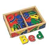 Melissa & Doug Magnetic Wooden Alphabet