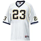 Nike Michigan Wolverines #23 White Twilled Football Jersey