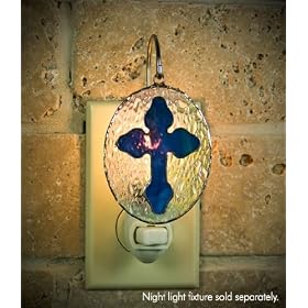 Switchables Stained Glass Night Light Cover - Cross