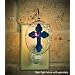 Switchables Stained Glass Night Light Cover - Cross
