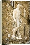 Detail of Neptune Fountain - 20 Inch Canvas Print (51 cm) by Robert Harding