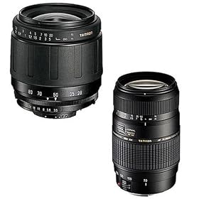 Tamron Twin Zoom Kit 2: AF 28 80mm f/3.5 5.6 Aspherical Lens and AF 55 200mm f/4.0 5.6 DI II LD Macro Lens for Canon Digital SLR Cameras Tamron Twin Zoom Kit 2: AF 28-80mm f/3.5-5.6 Aspherical Lens and AF 55-200mm f/4.0-5.6 DI-II LD Macro Lens for Canon Digital SLR Cameras