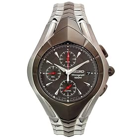 Seiko Men's Alarm Chronograph Watch #SNA615
