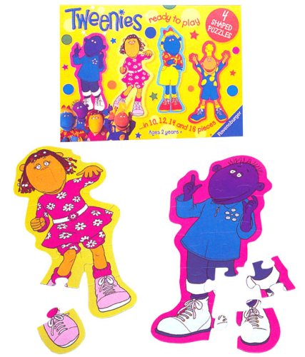Childrens Toyshop  Toys : Tweenies 4 Giant Shaped puzzles