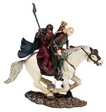 The Lord of the Rings Armies of Middle Earth scale figure 1/24 - Legolas & Gimli on HorsebackIMAGE