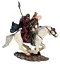 Lord of the Rings Armies of Middle Earth: Legolas & Gimli on Horseback Figure 1/24 Scale