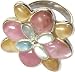 Silver Gemstone Rings Valentines Day Gift (rng301)