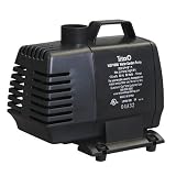 Tetra Pond Water Garden Pump 1000 GPH, Ponds 500-1000 Gallons