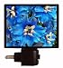 Floral / Flower Night Light - Summer Blues