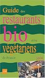 Guide restaurants bio/vegetarien 2004