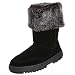 Rampage Women's Ashlee Boot,Black Suede,10 M US