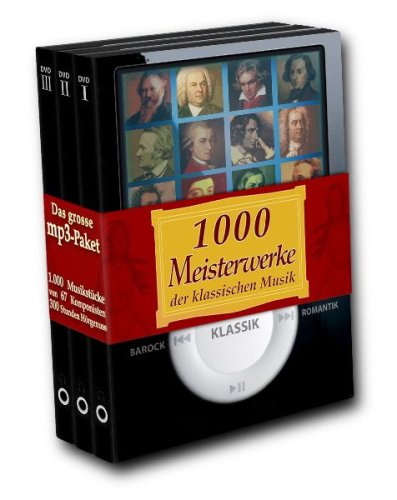 1.000 Meisterwerke der klassischen Musik (Das mp3-Paket)