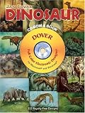 Dinosaur CD-ROM and Book (Dover Full-Color Electronic Design)