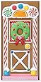 Beistle Gingerbread House Door Cover, 30 by 5-Inch, Multicolor