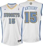 Carmelo Anthony White Adidas NBA Revolution 30 Replica Denver Nuggets Youth Jersey