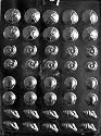 TINY SHELL ASSORTMENT Nautical Candy Mold Chocolate