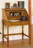 Coaster Company Standard Oak Roll Top Desk