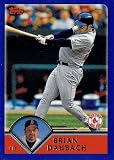 2003 Topps # 132 Brian Daubach Boston Red Sox - Baseball Card